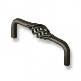 Poignee cage 96mm teinte noir