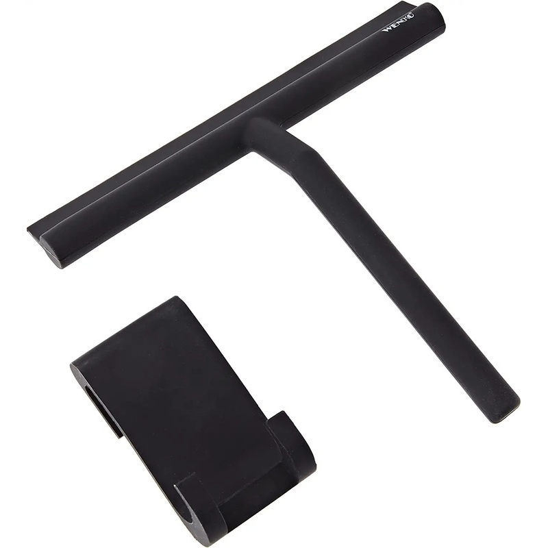 WENKO Raclette salle de bains en silicone Mola noir - Tecniba