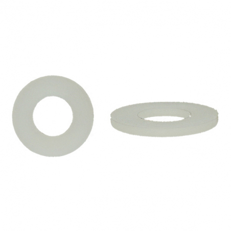 50 Rondelles Nylon 8mm - Polyamide, Pour Bricolage, Assemblage, Réparation