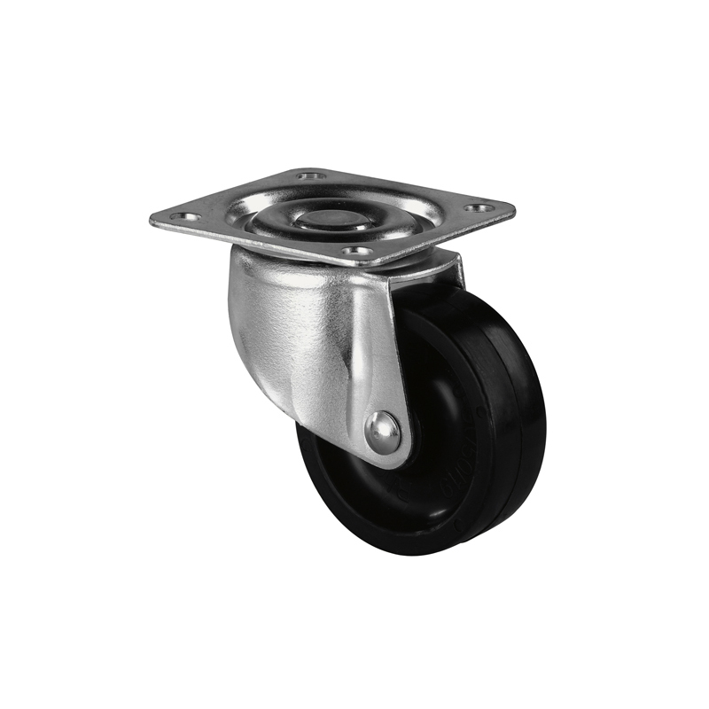 Roulette Pivotante 360° Double - 40x30mm Tige Filetée M8 - Pour Chaise, Meuble, Chariot