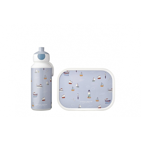 Mepal Gourde Pop-up Campus 400ml Dino - Gourde Étanché École Enfant - Réutilisable Sans BPA Lave-Vaisselle - Dino