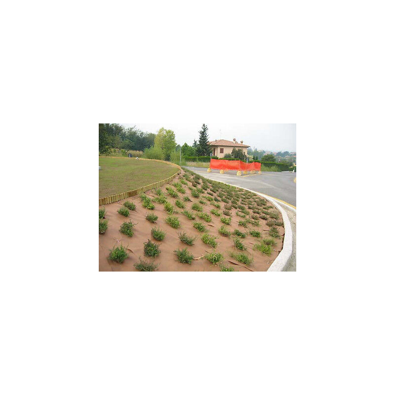 Film Paillage Connex 10x1,2m Noir - Toile De Protection Jardin Anti-Mauvaises Herbes