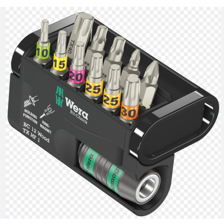 Douille Wera Belt B 3 TORX® HF 05003972001 TORX® Intérieur Jeu De - 5