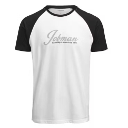 T-shirt bicolore blanc noir m