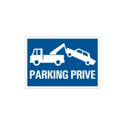 Picto parking prive  230 x 330