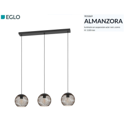 ALMANZORA suspension 3xE27...