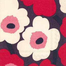 Serviettes "unikko" red...