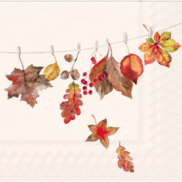 Serviettes "leaf line" old...