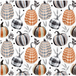 Serviettes "pumpkins...