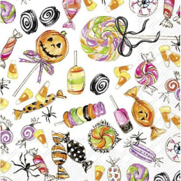Serviettes "just treats"...