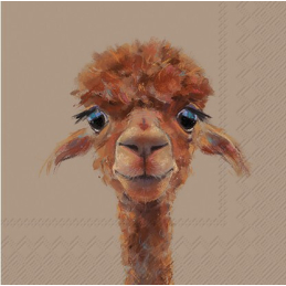 Serviettes "alpaca...