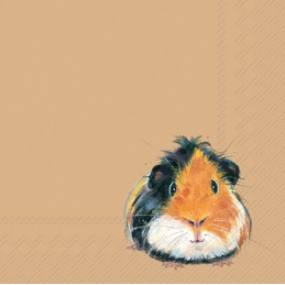 Serviettes "guinea pig...