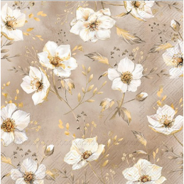 Serviettes "golden gala"...