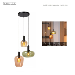 ILONA - Suspension D30cm -...