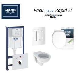 Pack Wc suspendu Grohe...