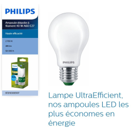 Philips LED Classic 40W A60...