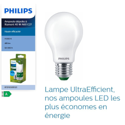 Philips LED Classic 40W A60...