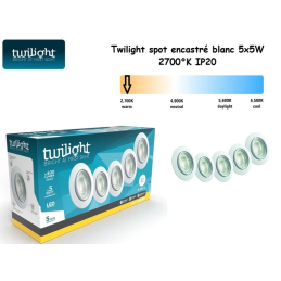 Spot enc. Twilight LED...