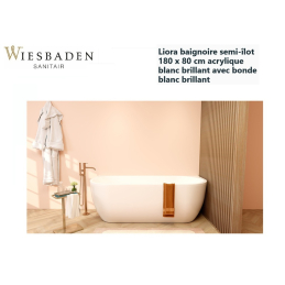 Liora baignoire 180x80cm...