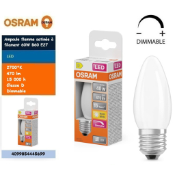 OSRAM LED Flamme satinée...