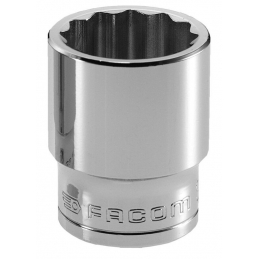 "DOUILLE 1-2"" 12 PANS 28MM"