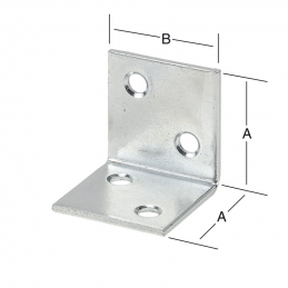 EQUERRE LARGE BICHRO 40X40X40