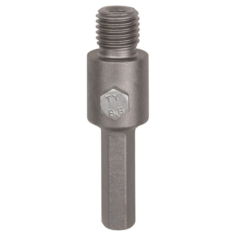 Porte-outil à Emmanchement Femelle M16 Pour Couronnes-trépan Et Forets Creux - Longueur 80 Mm - 6