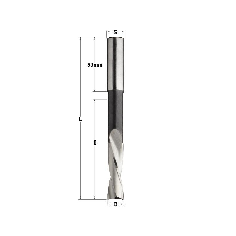 Mèche à Mortaiser 12mm AR SC - Pour Perceuse à Colonne, Qualité Professionnelle Outifrance