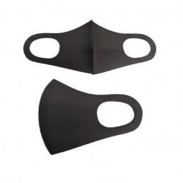 Masque adulte coton noir...