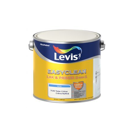 Levis easyclean laque satin creme raffine 2.5l - Tecniba