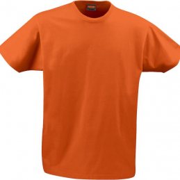 T-shirt orange  l  coton