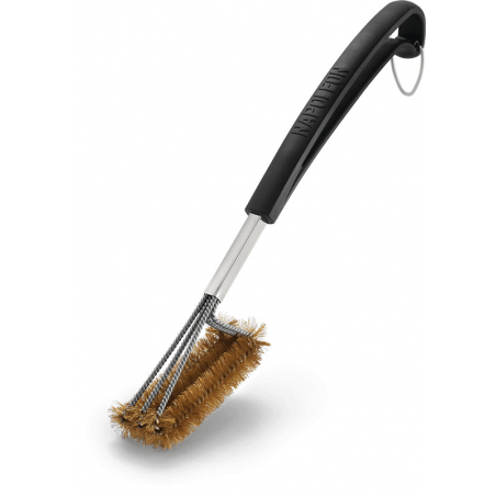 Brosse Abrasive Napoleon Pour Grilles De Barbecue En Fonte émaillée - Poignée Ergonomique