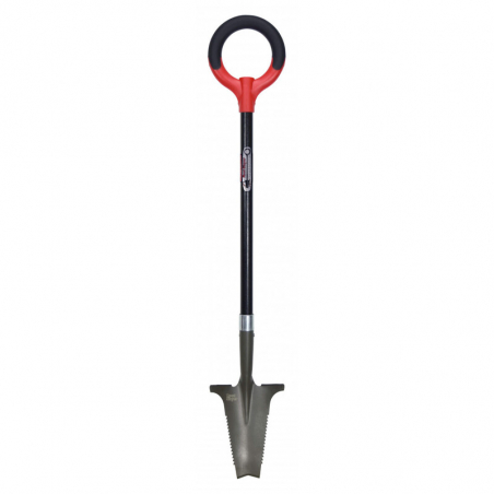 Pelle à Main RootSlayer Multifonction - Transplantoir Ultra Résistant Acier Carbone 33cm