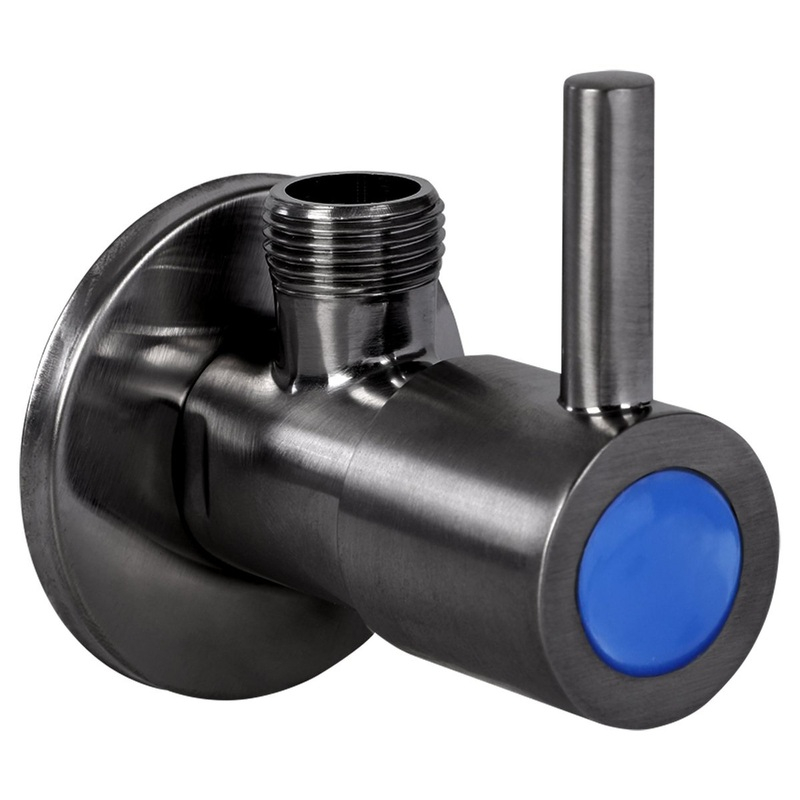 Differnz vanne d'angle 1-2 x 3-8 gun metal - Tecniba