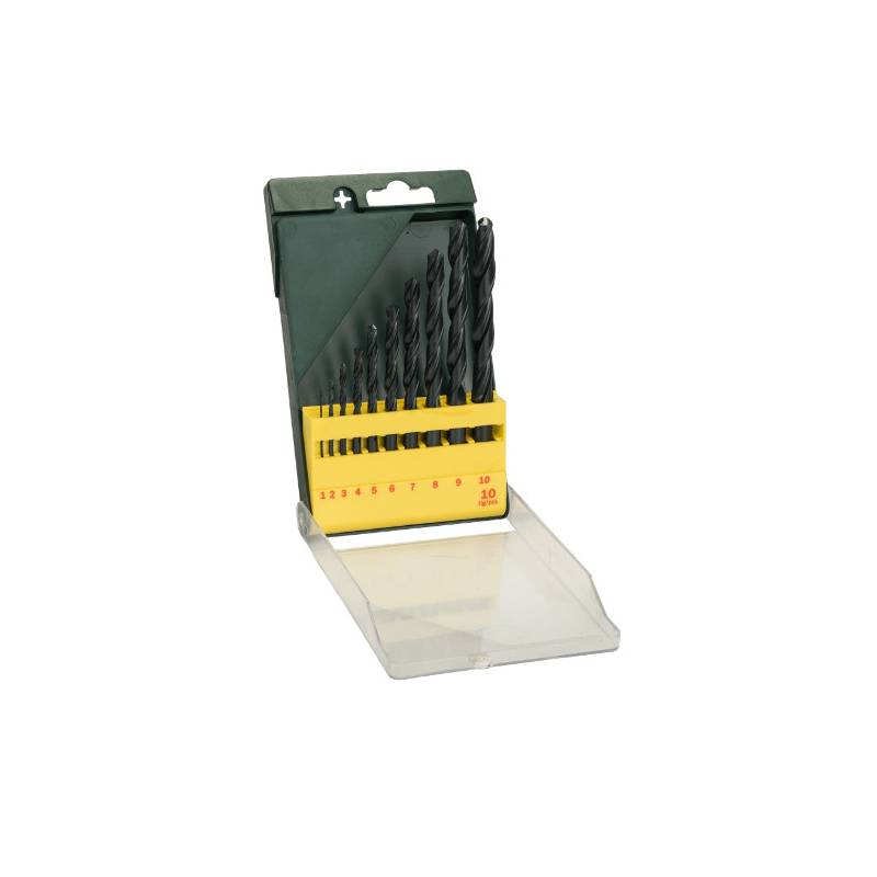 Boîte De 51 Forets Hélicoïdaux HSS-R 118° - Diamètres 1 à 5,9mm Par 0,1mm - Pour Métal, Bois, Plastique